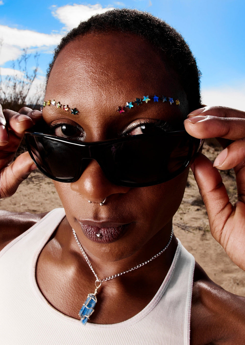 MULTI COLOR RHINESTONE STAR MIXED PACK