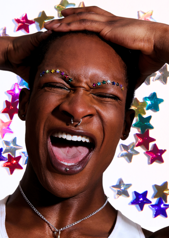 MULTI COLOR RHINESTONE STAR MIXED PACK