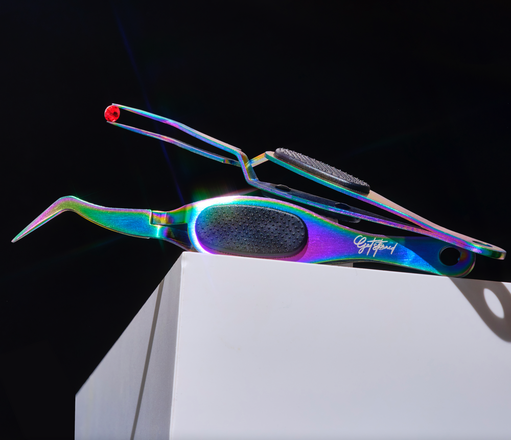 rhinestone tweezers, rhinestone tool, tweezers, dab tweezers, craft tools, rhinestone supplies 