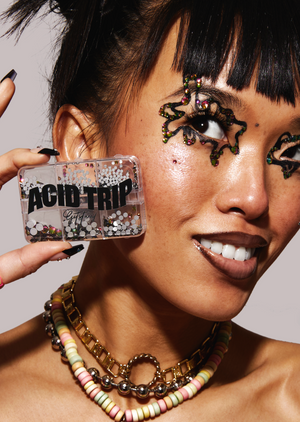 ACID TRIP RAINBOW SHIFT RHINESTONES